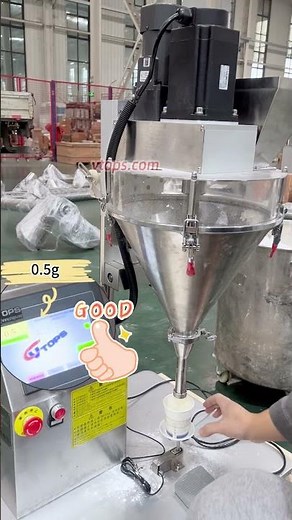 0.5g Dry Powder Tabletop Auger Powder Filling Machine Small-dose Powder Packaging VTOPS-P2T