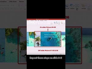 Creative Image PowerPoint Sliders. Morph transition ideas