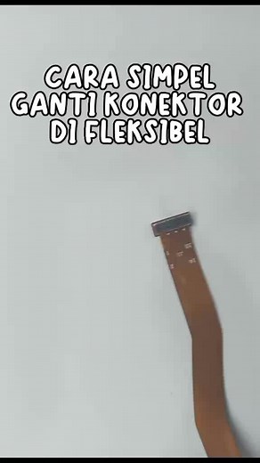 Ganti Konektor Fleksibel #fypシ #servishp #konter #konterhandphone