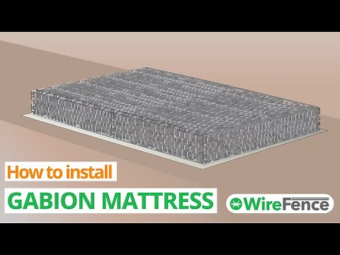 Gabion Mattress Installation (Step by Step Tutorial) | WireFence