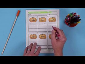 Thanksgiving Word Families Worksheet