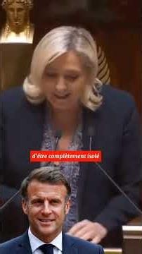 Urgence: Mari le p£n £nvoie un messag€ f0rt a Macr0n et son gouvern€ment #france