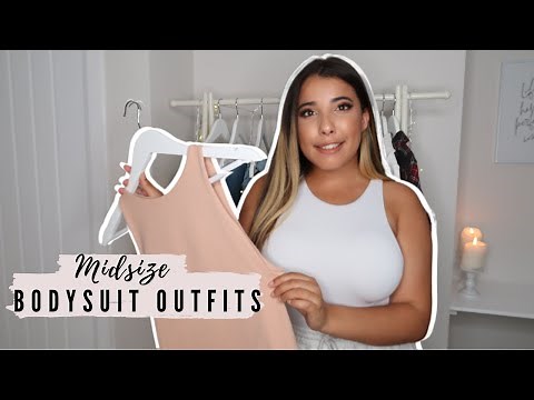 Midsize Bodysuit Outfits | How to Style Bodysuits | Size 12 | Jessica's World