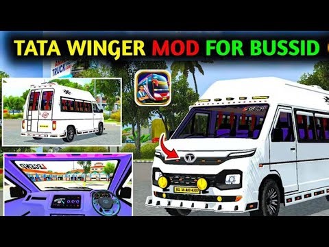 How to Add TATA WINGER Mod in Bus Simulator Indonesia | Mein Van Mod kaise le | 2025