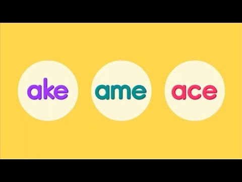 Phonics Chant┃ake · ame · ace ∥ Long Vowels┃Spotlight on One Phonics