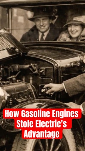 How Gasoline Engines Stole Electric's Advantage #automotive #evolution #cars