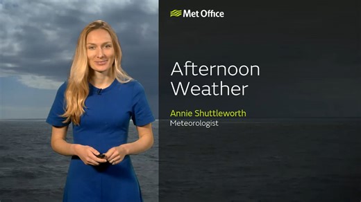 Met Office Monday afternoon weather forecast 29/12/2025
