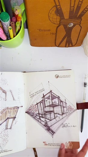 Sketching day 6 #architecture #sketching #ethiopian_tik_tok🇪🇹🇪🇹🇪🇹🇪🇹 #design #foryoupage