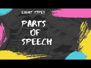 Parts of Speech Video Lecture - Primary 6