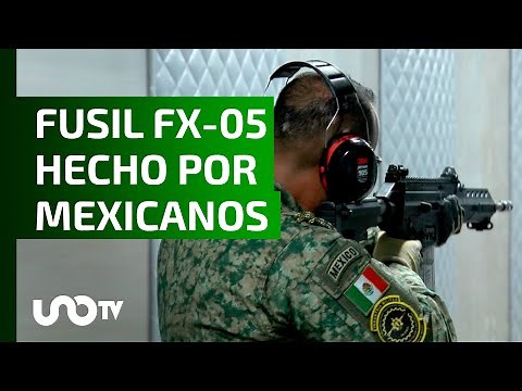 Ejército Mexicano fabrica el Fusil FX-05, un arma de precisión