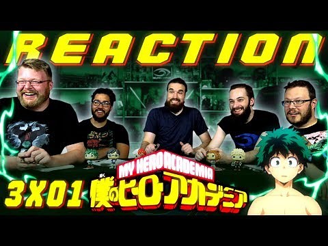My Hero Academia [English Dub] 3x1 REACTION!! "Game Start"