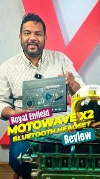 Royal Enfield Motowave X2 Bluetooth Headset 🪖🛜 | autoX