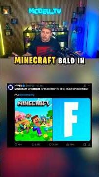 Minecraft coming to Fortnite?! Leaks suggest a major collaboration! #fortnite #minecraft #shorts