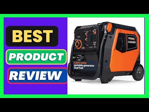 Generac 5,200-Watt Dual-Fuel Portable Inverter Generator