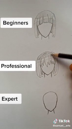 Step-by-Step Guide for Drawing Long Hair Anime Girls with Pencil