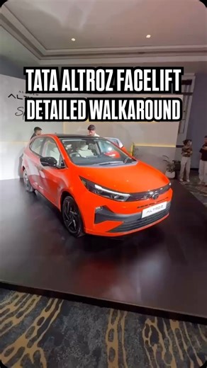 83 reactions | The Tata Altroz gets a facelift for 2025. Launched at...