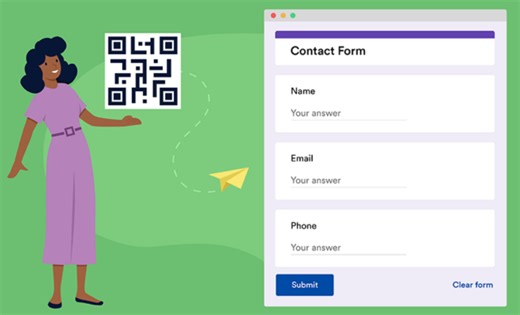 Cara membuat kode QR untuk Google Formulir di 2026 | The Jotform Blog