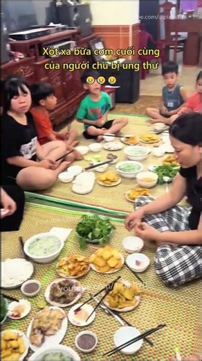 Xót xa bữa cơm cuối cùng của người chú bị ung thư 😢 #giadinh #tinhcam #hanhphuc #tamtrang #ungthu