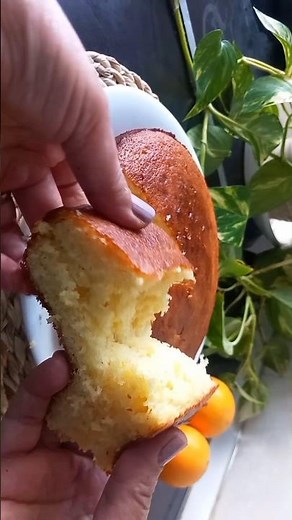 Delicious & Easy Orange Cake in 5 Minutes!🍊
