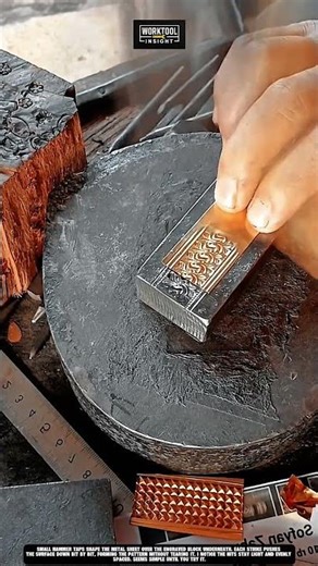 Look At How Steady The Hand Controls This Metal Forming 👀 #metalwork