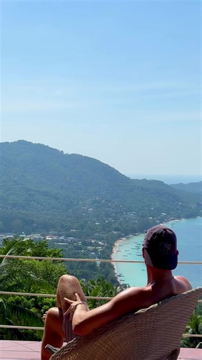 einfach sitzen und schauen