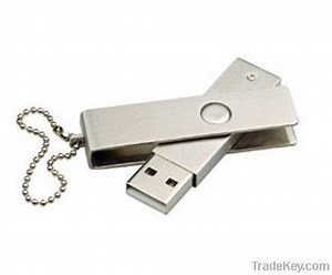 [Hot Item] Portable Swivel Metal USB Flash Drive2.0 & U-Disk