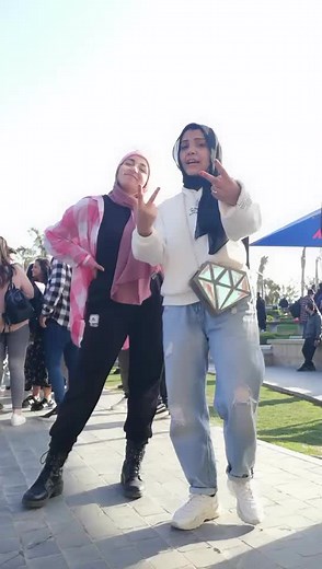 Coordinated Dance Routine in Outdoor Space