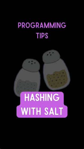 Why Password Hashing Needs Salt (Tech Explained) #programmingtips #developertips