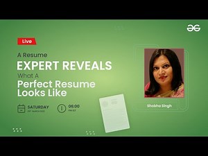 A Resume Expert Reveals What A Perfect Resume Looks Like