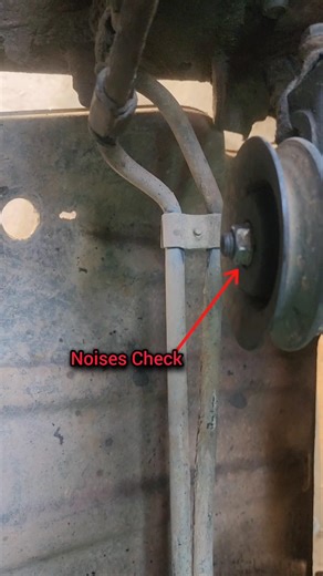 A/c Compressor pulley noises check! #shorts #tiktok #automobile