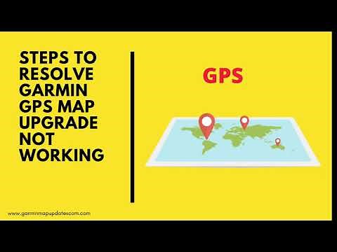 Garmin Map Update failed error| Guide