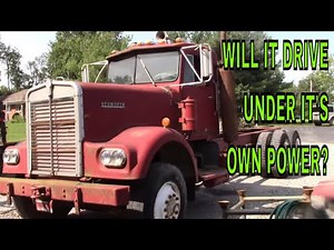 1968 W900A 8V71 2 STROKE FIXING A DESTROYED YOKE AND U JOINT