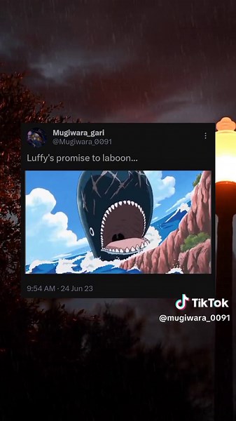 Luffy promise Laboon to fight him again | #fypシ #animeedit #anime #onepiece #luffy #laboon