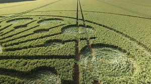 Hidden geometry: Aerial journeys into crop circle mysteries