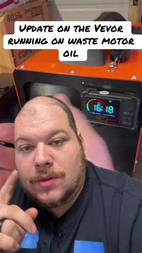 #update on the #vevor #diesel #heater. It did well, but it did gum up. It is running better on a mix.