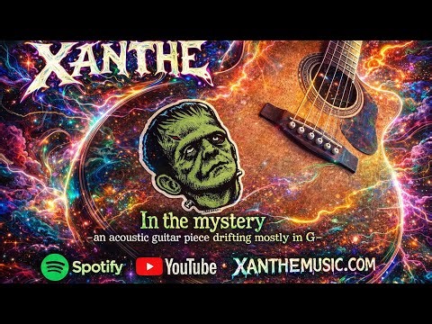 In the mystery — an acoustic guitar piece drifting mostly in G.