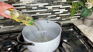 This restaurant-style sopapilla recipe is easy to make at home with pantry ingredients. This is an easy and delicious fried dessert! https://www.eatingonadime.com/easy-sopapilla-recipe/ | One Crazy Mom | Facebook