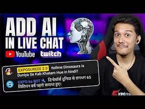 How to Add AI to Your Youtube Live Stream Chat [FREE] ChatGPT