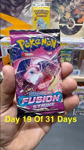 Day 19 Opening Pokemon TCG Fusion Strike Booster Packs Everyday For 31 Days #pokemonopening #pokemon