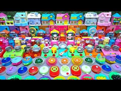 5 Minutes Satisfying with Unboxing Kitty Toys Kitchen Kit Set | Unboxing Mini Toy Kitchen Game ASMR