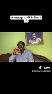 A message to IGP ￼ I have only two numbers last 23540,73,73,73 and 333246076448 | Nana Kwaku Bonsam