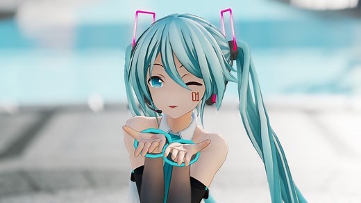 【MMD】つみ式ミクさんで可愛くてごめん【モーション配布】