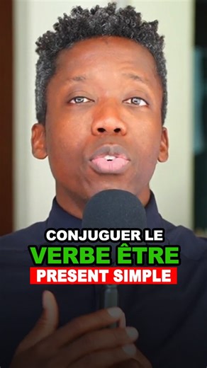 Coach Kodjo on Instagram: "Les francophones 👋🏾 Voici une leçon de conjugaison sur le Present Simple avec le verbe To be. It’s Kodjo, your English Coach Take care guys!"