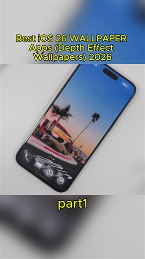 Best iOS 26 WALLPAPER Apps (Depth Effect Wallpapers) 2026#trending #viral #fyp #foryou #foryoupage