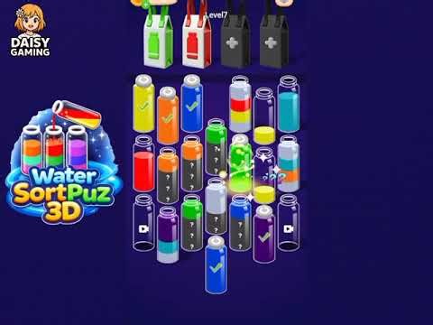 Water SortPuz 3D Level 7 Walkthrough