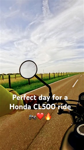 Why Everyone Loves the Honda CL500 😍🏍️
