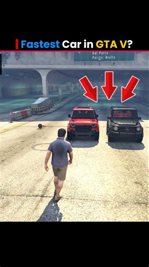 "Fastest Car in GTA V? Full Speed Test! 💯🔥 | Franklin Part 9 #gta5 #franklin #shorts