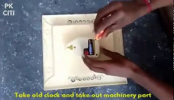 Homemade Clock DIY | Easy Foam Sheet & Thermocol Wall Clock Craft
