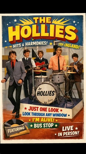The Hollies – 1960s Harmony Rock Legends | British Invasion Classics