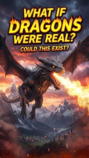 Could a Dragon Actually Exist? #fantasybiology #science #dragon